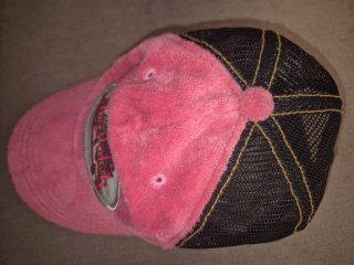 Gorra Von Dutch Rosa Negra Trucker