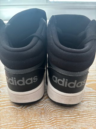Zapatillas Adidas Hoops Mid Negras Talla 4o