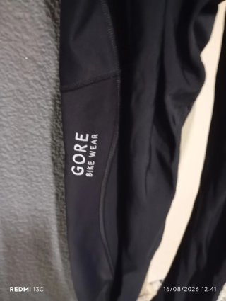 Culote Ciclismo Gore Bike Wear Tirantes Negro