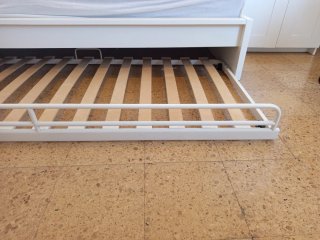 Somier cama nido IKEA con ruedas 90x 200