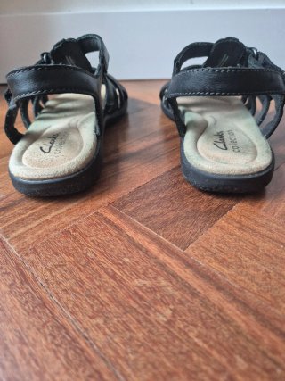 Sandalias Clarks Mujer Talla 36 Negras