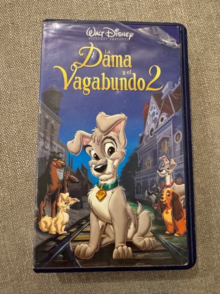 La Dama y el Vagabundo 2 VHS Disney Español
