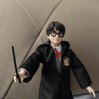 Muñeco Harry Potter Mattel Articulado con Varita