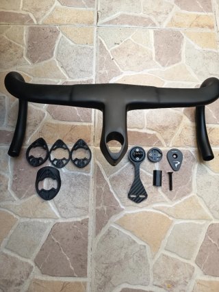 Manillar Integrado Carbono Bicicleta