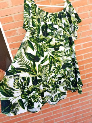 Vestido estampado t XXL, Nuevo.