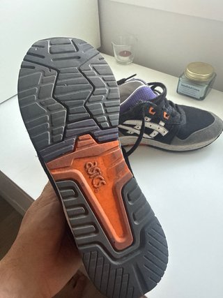 Asics Gel Lyte III Negro Púrpura Talla 41