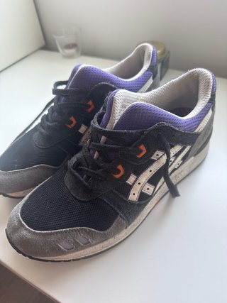 Asics Gel Lyte III Negro Púrpura Talla 41