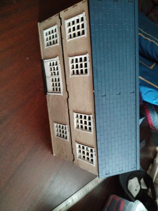 Escenografía casa para wargames