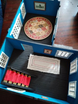 Escenografía casa para wargames