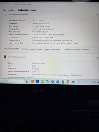 Portátil ASUS Negro Colegio Maristas