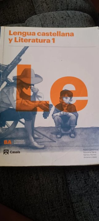 Lengua castellana y literatura 1, Le Bachillerato