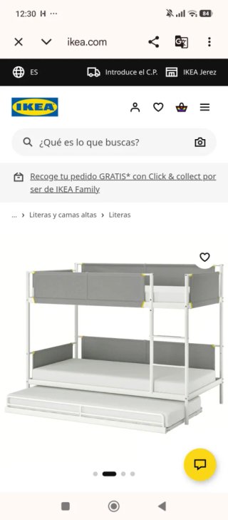 Somier cama nido con ruedas