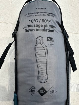Saco de dormir SIMOND MT 900 Trekking M