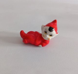 Lote 3 Figure Elfi Vintage Porcellana Rossa