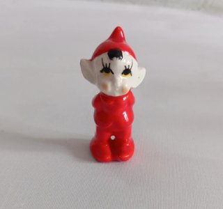 Lote 3 Figure Elfi Vintage Porcellana Rossa