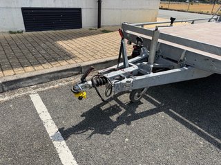 Alquiler Remolque plataforma 2 ejes Por dias