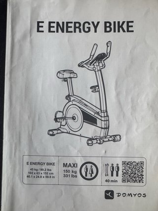 Bicicleta Elíptica Domyos E-Energy