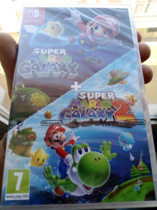 Super Mario Galaxy 1 y 2 Precintado Switch Switch2