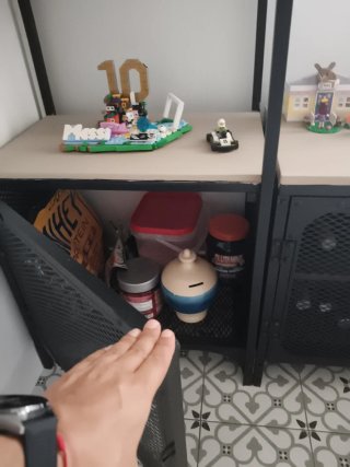 Mueble TV Estantería Metálica