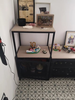 Mueble TV Estantería Metálica