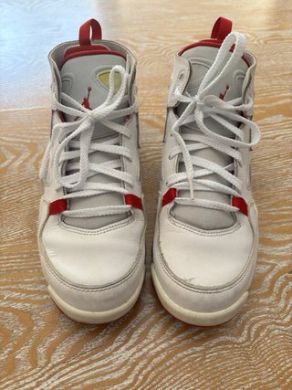 Nike Jordan Flight Club 91 Originales Blancas Roja