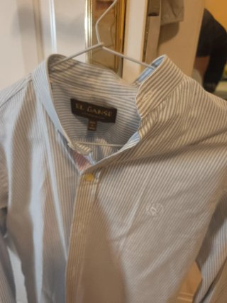 Camisa El Ganso Talla 37 Rayas Azul/Blanco