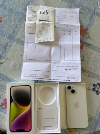 iPhone 14 128GB Blanco Batería 86%