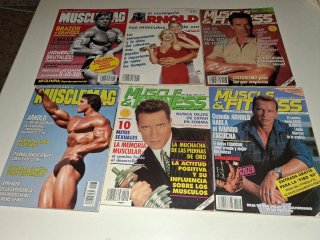 Lote 6 Revistas Muscle & Fitness / Muscleg