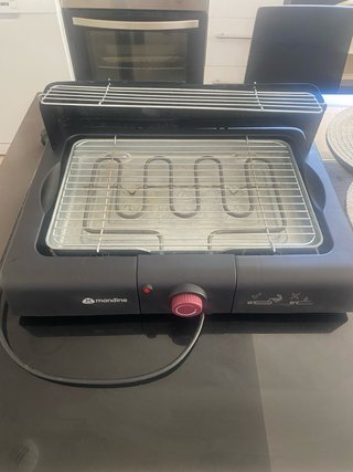 Barbacoa Eléctrica Mandine 2 en 1