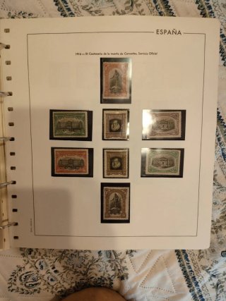 Colección sellos desde  1851 Isabel II a 1995