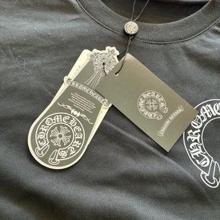 Chrome Hearts Camiseta Manga Larga Negra Blanca