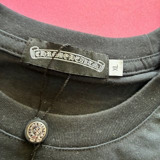 Chrome Hearts Camiseta Manga Larga Negra Blanca
