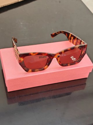 Gafas Nuevas de Sol Carey Rectangulares Mujer