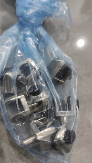 2 Cristales para baldas de mueble