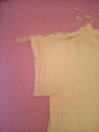 Camiseta amarilla mujer