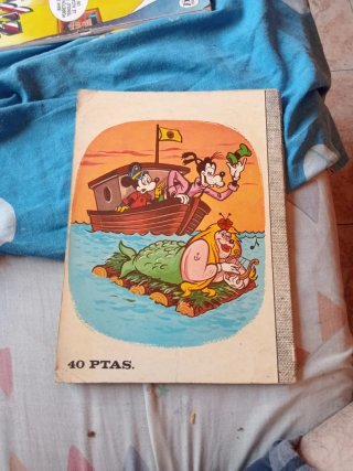 Comic wakt Disney borrón y encapuchado