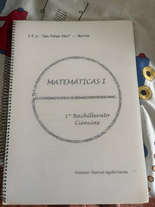 Libro mates 1bach