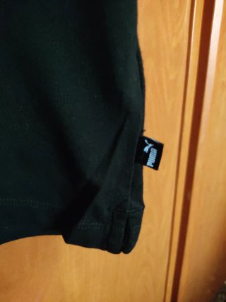 Camiseta Puma Negra Mujer