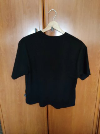 Camiseta Puma Negra Mujer