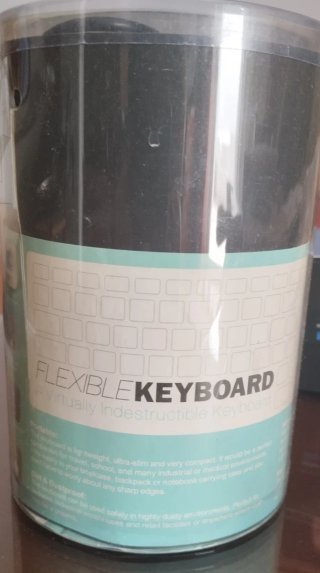Teclado flexible USB