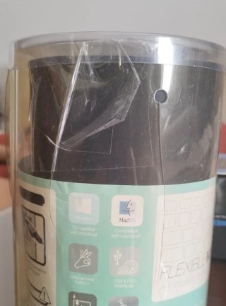 Teclado flexible USB