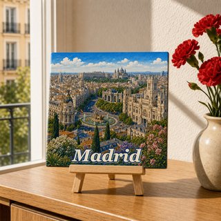 Pack 5 Azulejos 10x10 Ciudades Europeas