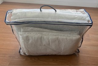 Fundas Protectoras Cuna Azul Estrellas Luna