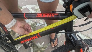Bicicleta Montaña Rockrider 500 Negra/Roja niño