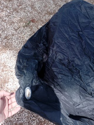 Funda para moto negra
