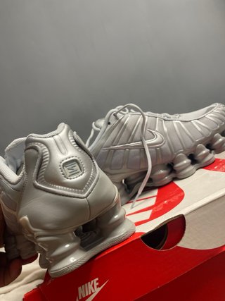 Nike Shox plateadas