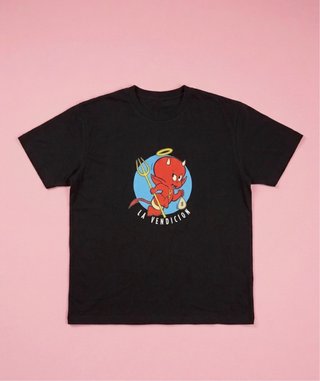 Camiseta Negra La Vendicion Nueva