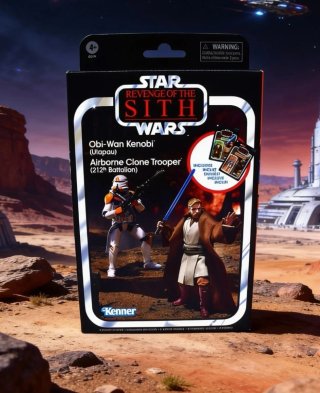 Star Wars The Vintage Collection Obi-Wan & Clone