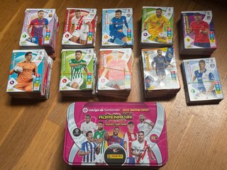 Cartas LaLiga Adrenalyn 2021-22 + box serie oro