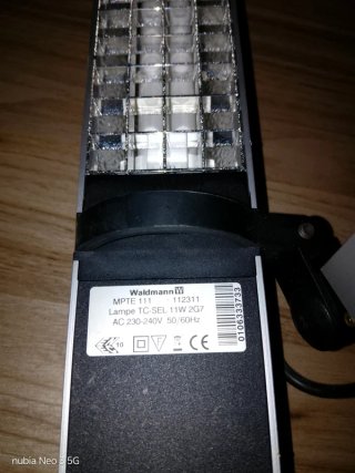 Lámpara escritorio LED Porsche Waldmann